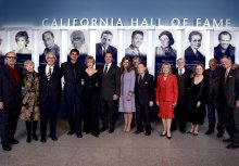 Dave with fellow Inductees into California Hall of Fame, 2008. 